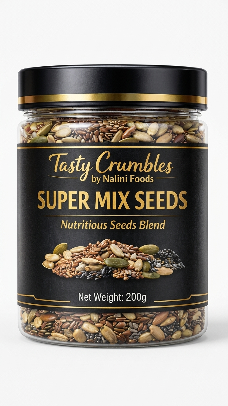Tasty Crumbles Super Seeds Mix 200g