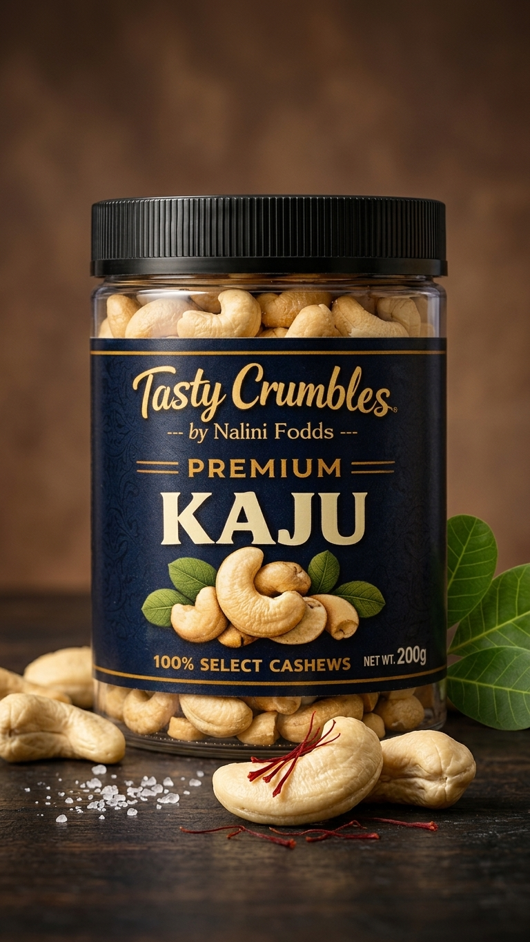 Tasty Crumbles Premium Kaju 200 g