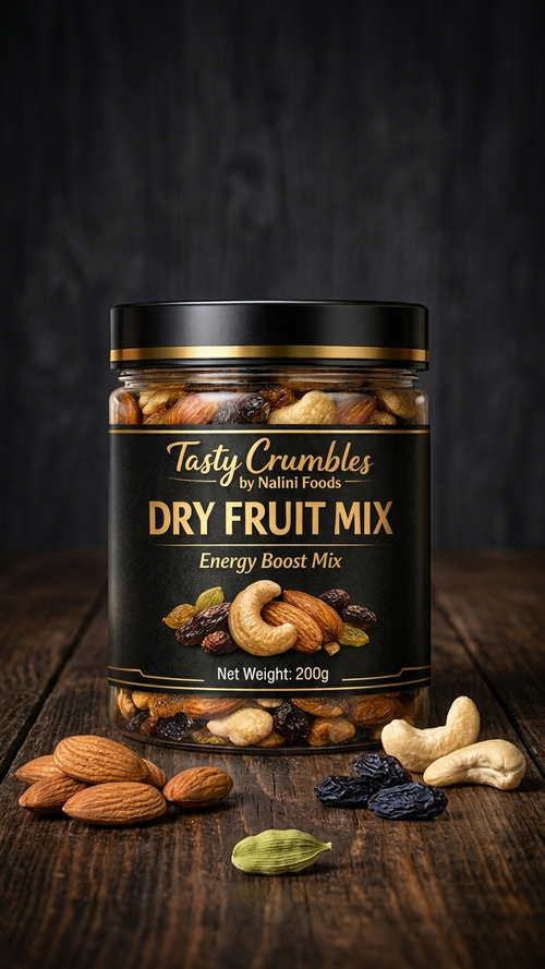 Tasty Crumbles Mix Dry Fruits 200g