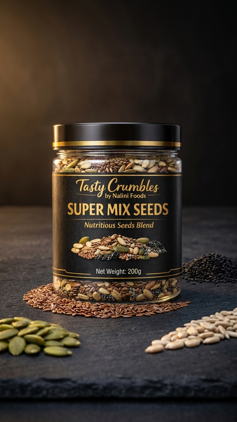 Tasty Crumbles Super Seeds Mix 200g