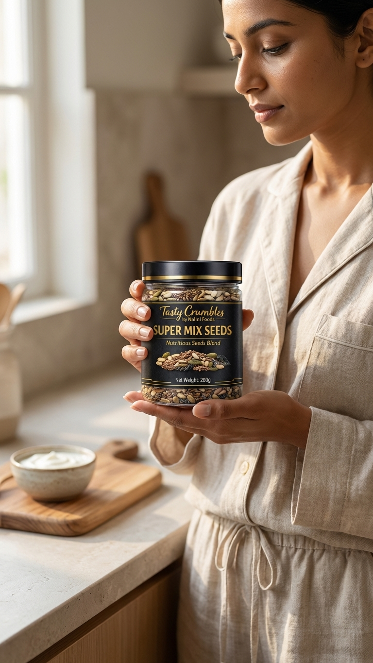 Tasty Crumbles Super Seeds Mix 200g