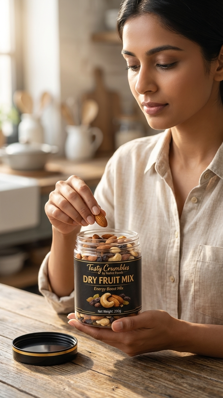 Tasty Crumbles Mix Dry Fruits 200g