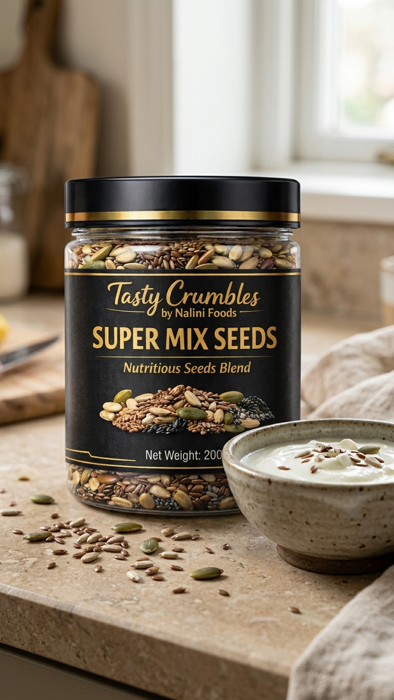 Tasty Crumbles Super Seeds Mix 200g