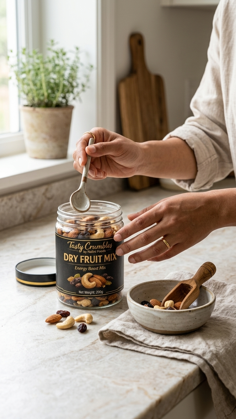 Tasty Crumbles Mix Dry Fruits 200g